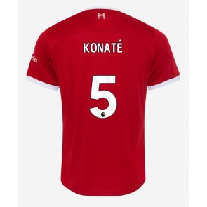 Maillot de foot Liverpool Ibrahima Konate #5 Domicile 2023-24 Manches Courte